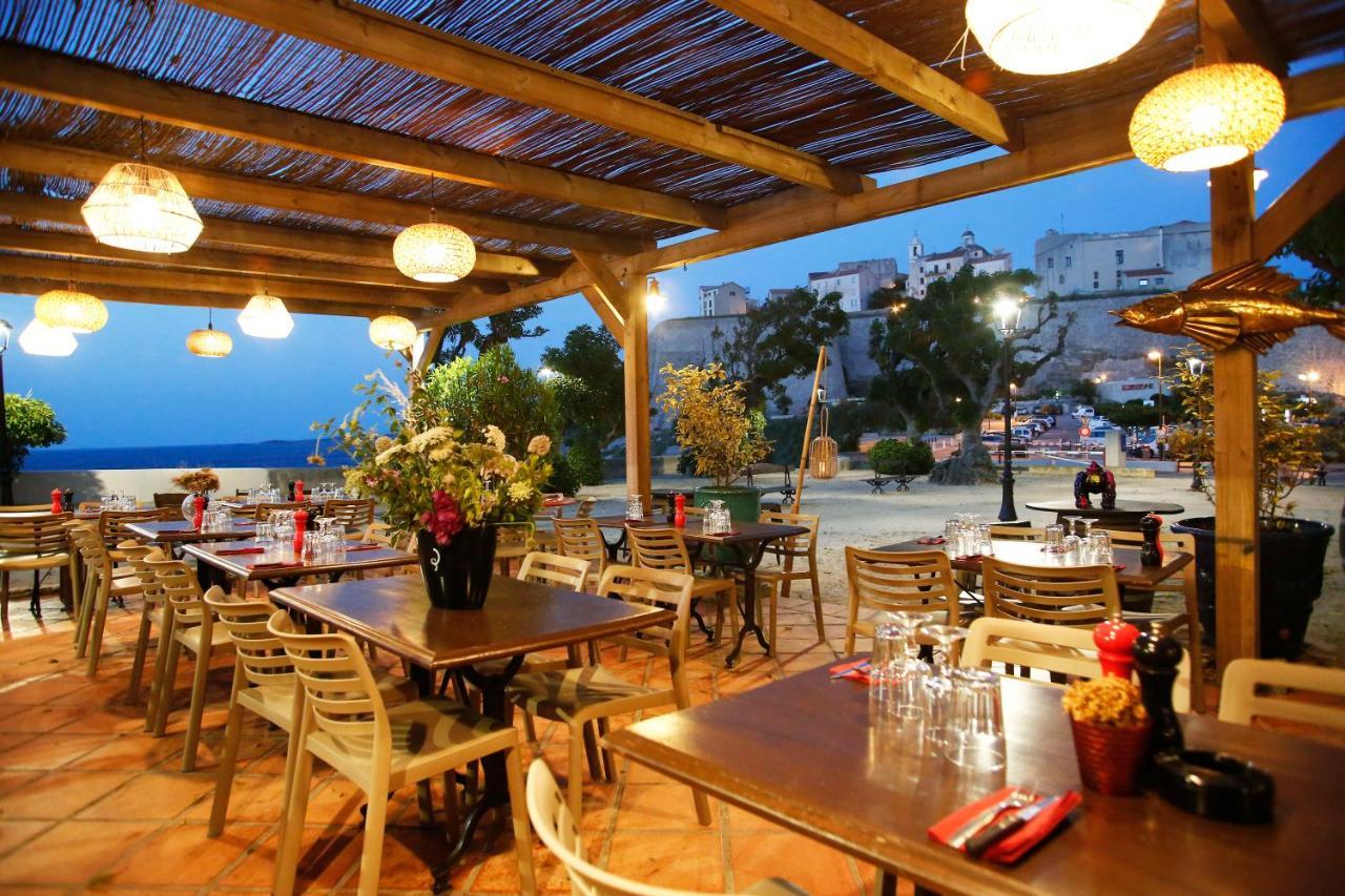 Hotel Restaurant Christophe Colomb Calvi  Exterior photo